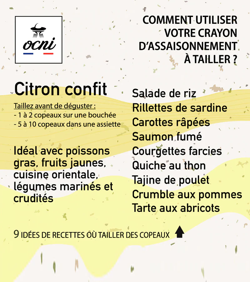 Kit découverte d’assaisonnement en crayons à tailler - Image 10