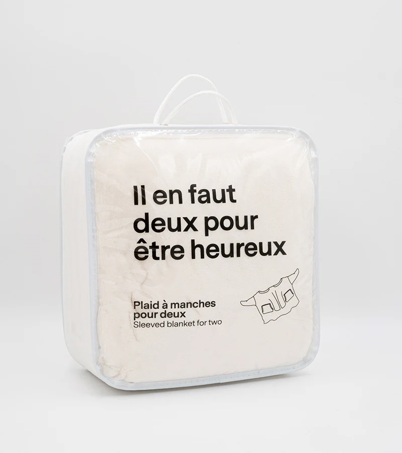 Plaid à manches pour deux personnes - Image 5