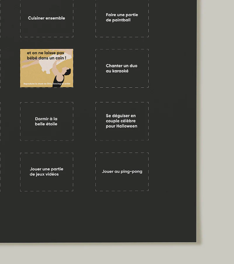 Poster 50 choses à faire en couple - Image 3