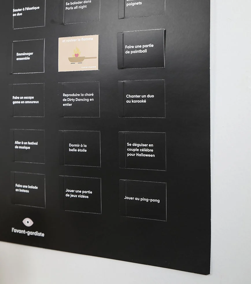 Poster 50 choses à faire en couple - Image 4