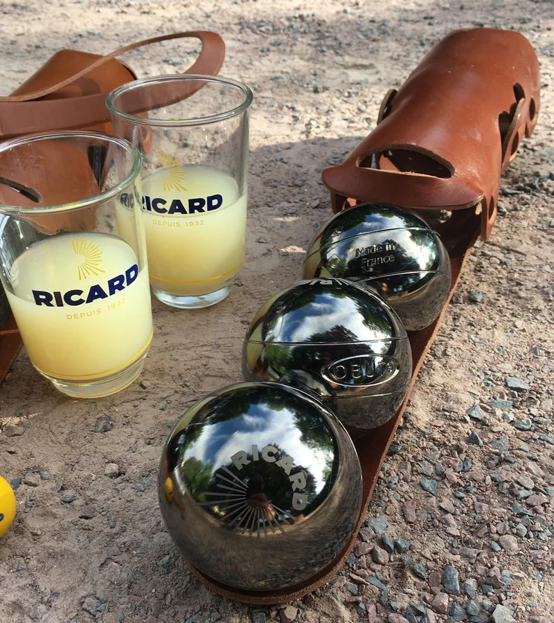 Sacoche de pétanque en cuir - Image 4