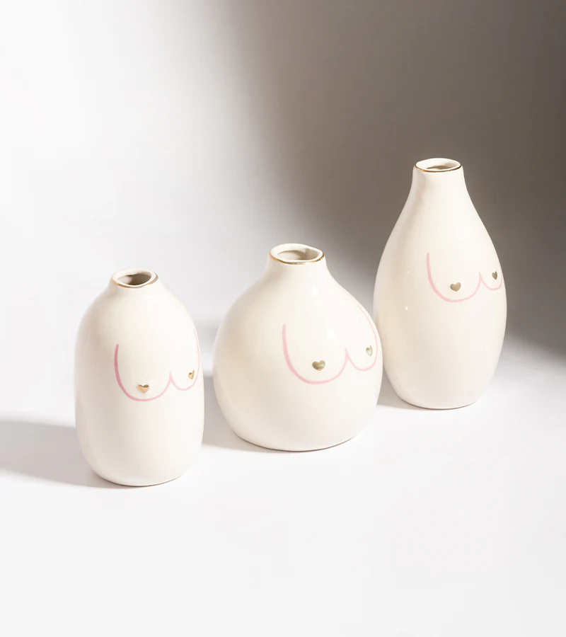 Set de 3 vases boobies Girl power - Image 3