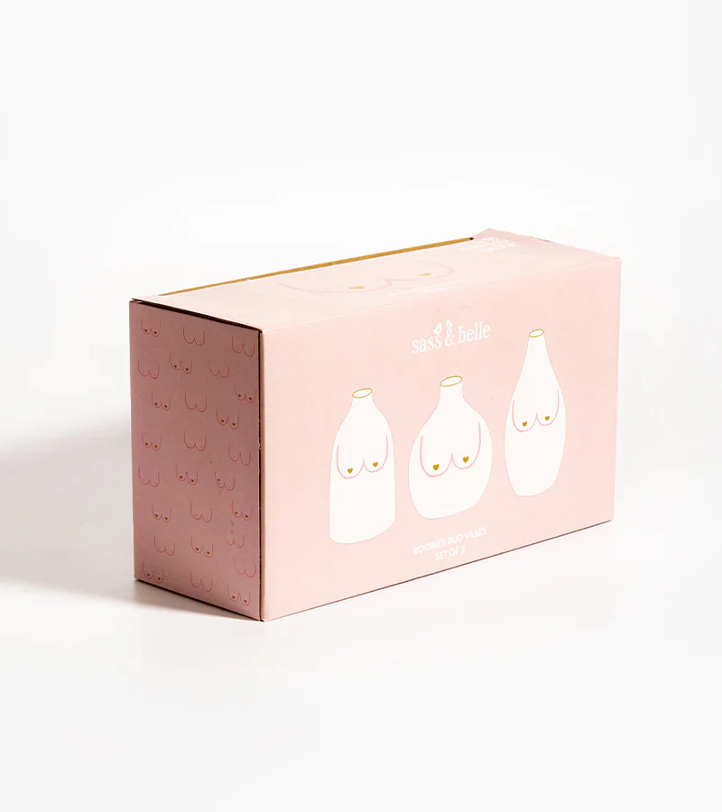 Set de 3 vases boobies Girl power - Image 4