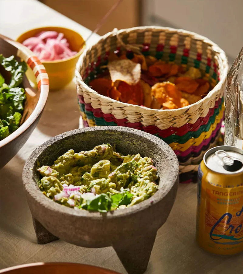 Set mortier, pilon et panier pour tortilla - Image 5